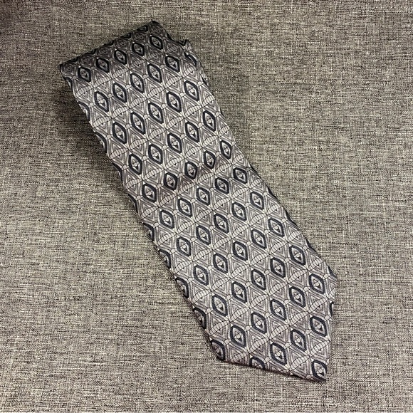 Bill Robin Son 100% Silk Mens Tie hand made - Picture 2 of 3